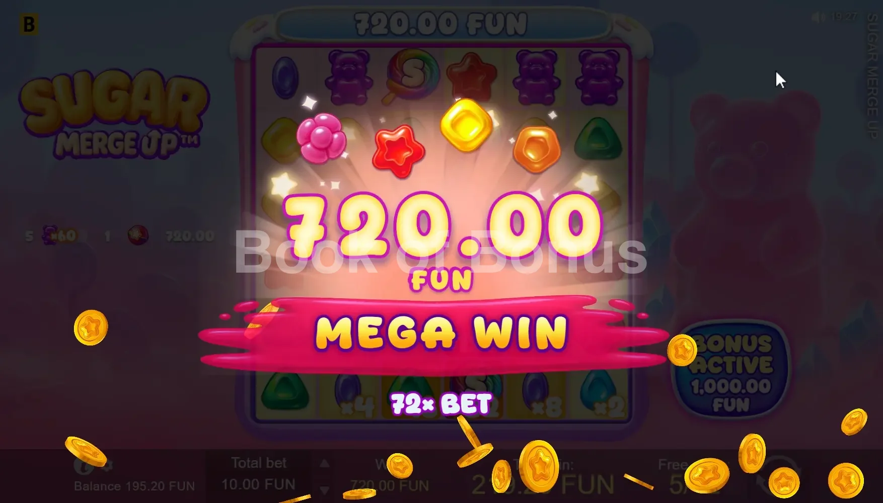 Big win Sugar Merge Up