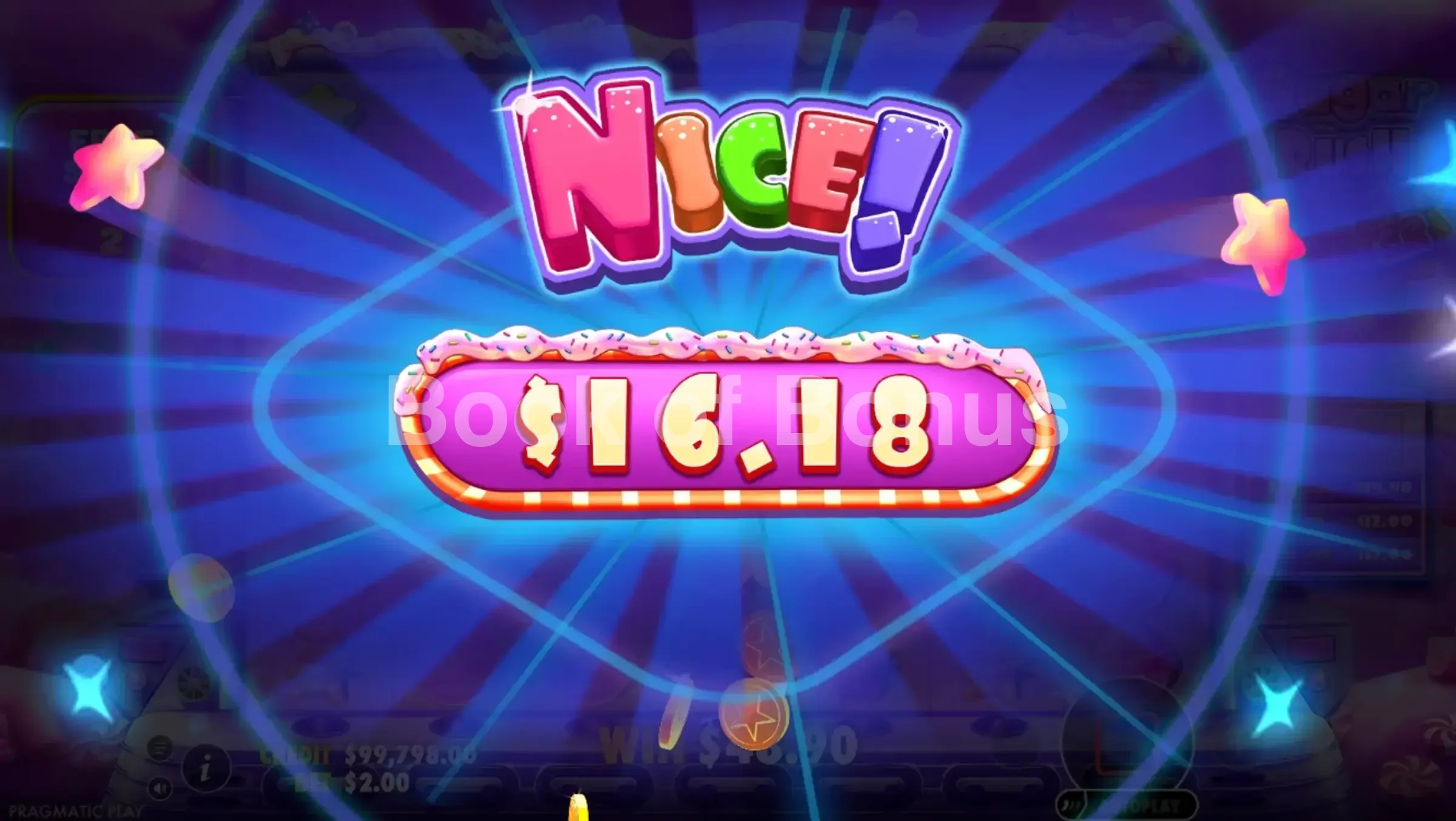 Sugar Rush Super Scatter par Pragmatic Play - gros gain