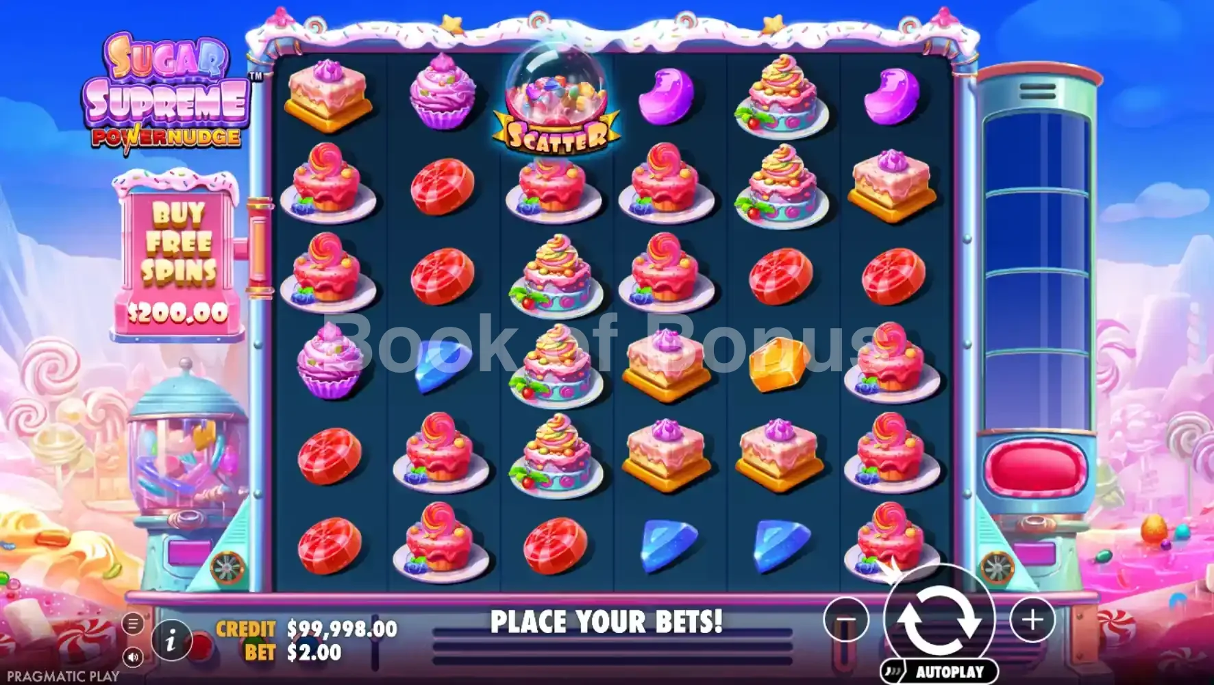 Jeu de base Sugar Supreme Powernudge