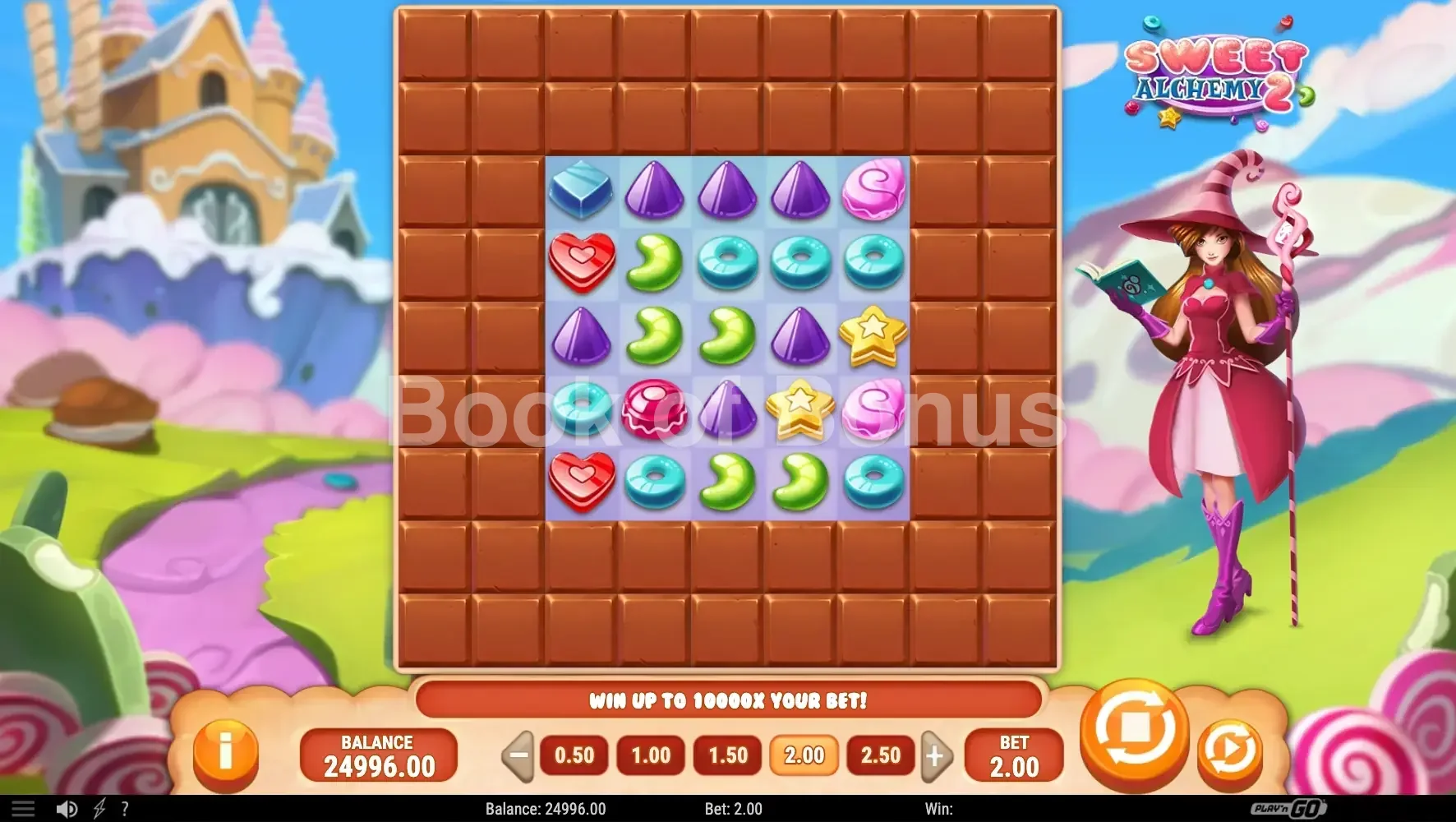 Sweet Alchemy 2 par Play'n GO - base game 2