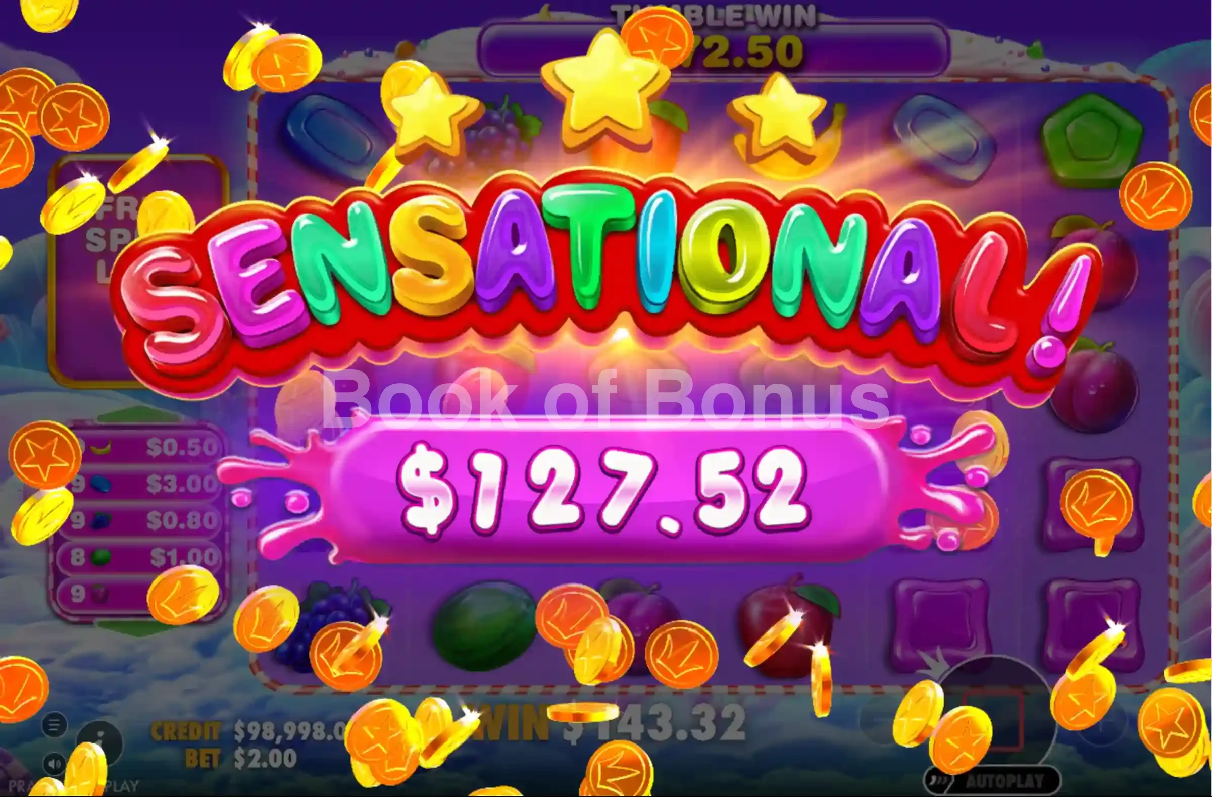Sweet Bonanza 1000 par Pragmatic Play - gros gain