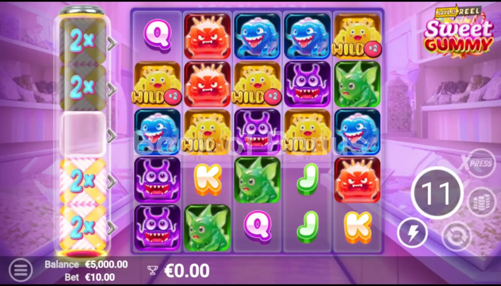 Tours gratuits Sweet Gummy