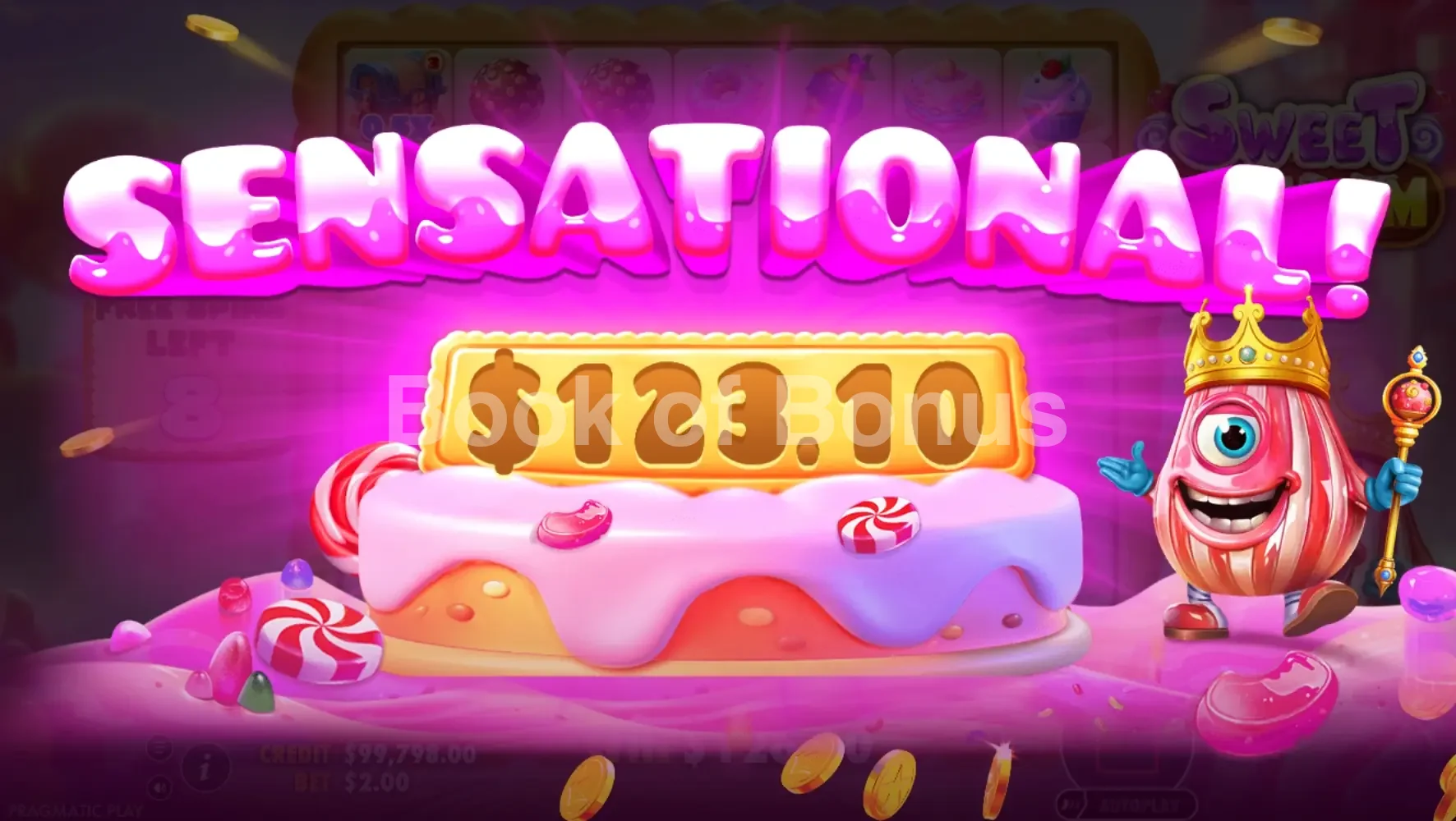 Big win Sweet Kingdom