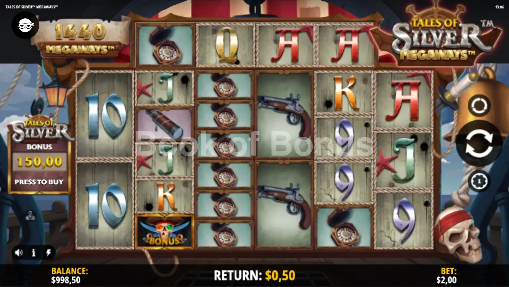 Tales of Silver Megaways par iSoftBet - jeu de base et disposition des rouleaux