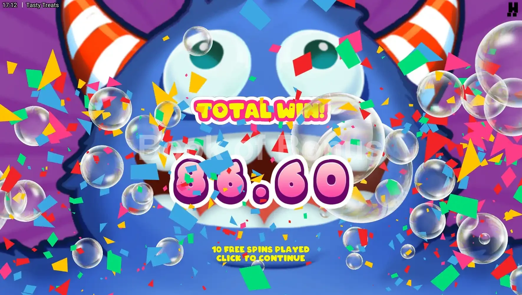 Tasty Treats par Hacksaw Gaming - gros gain