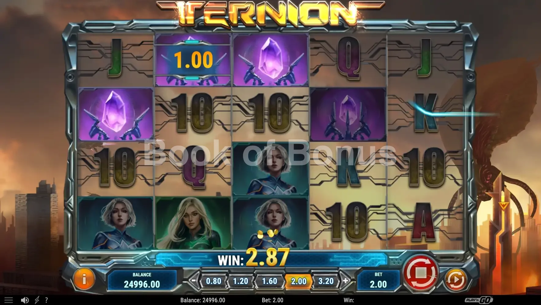 Ternion par Play'n GO - base game 2