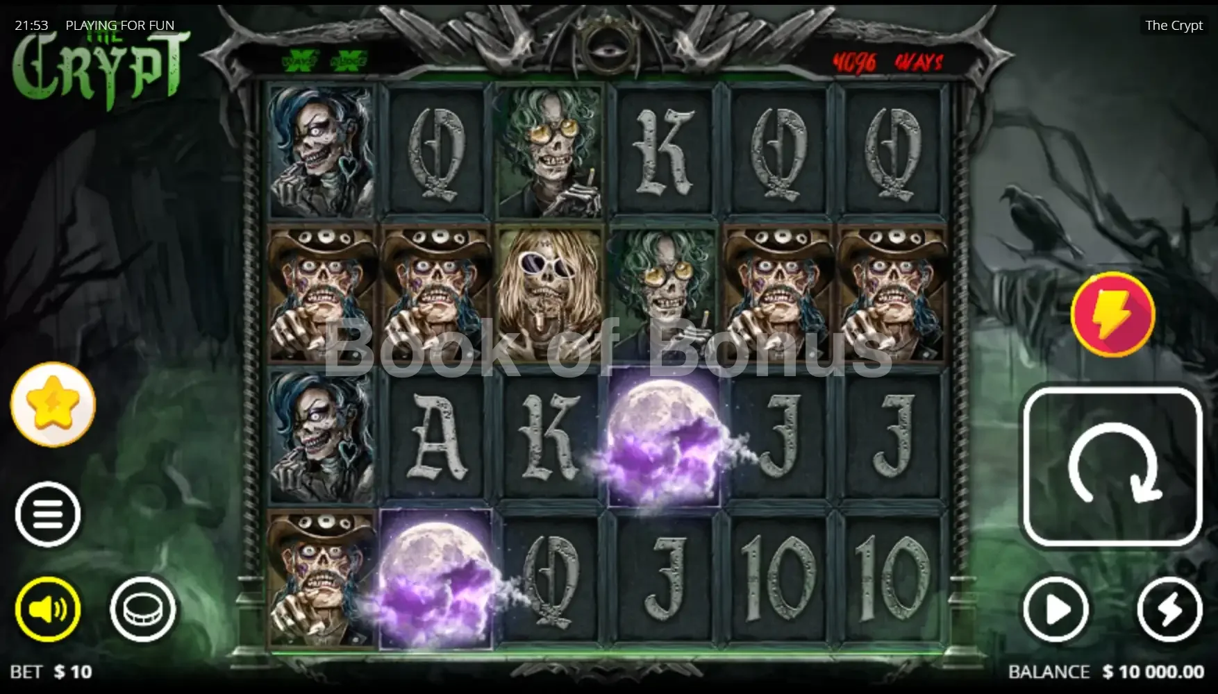 Jeu de base The Crypt