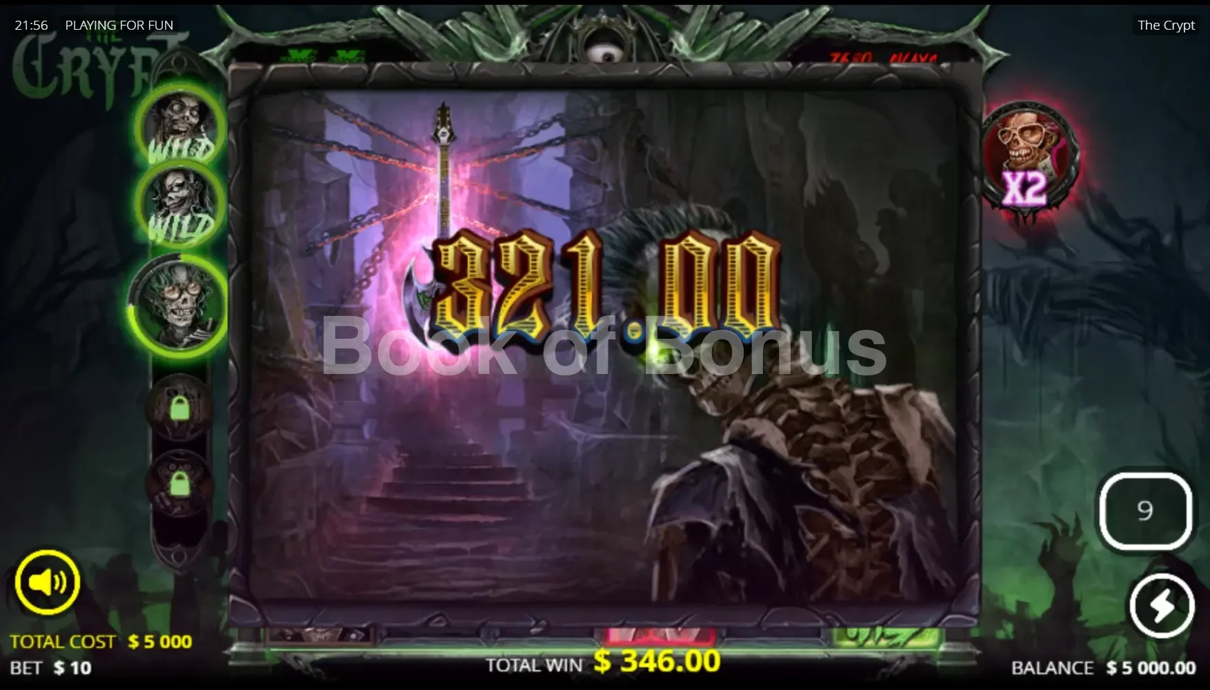Gros gain The Crypt