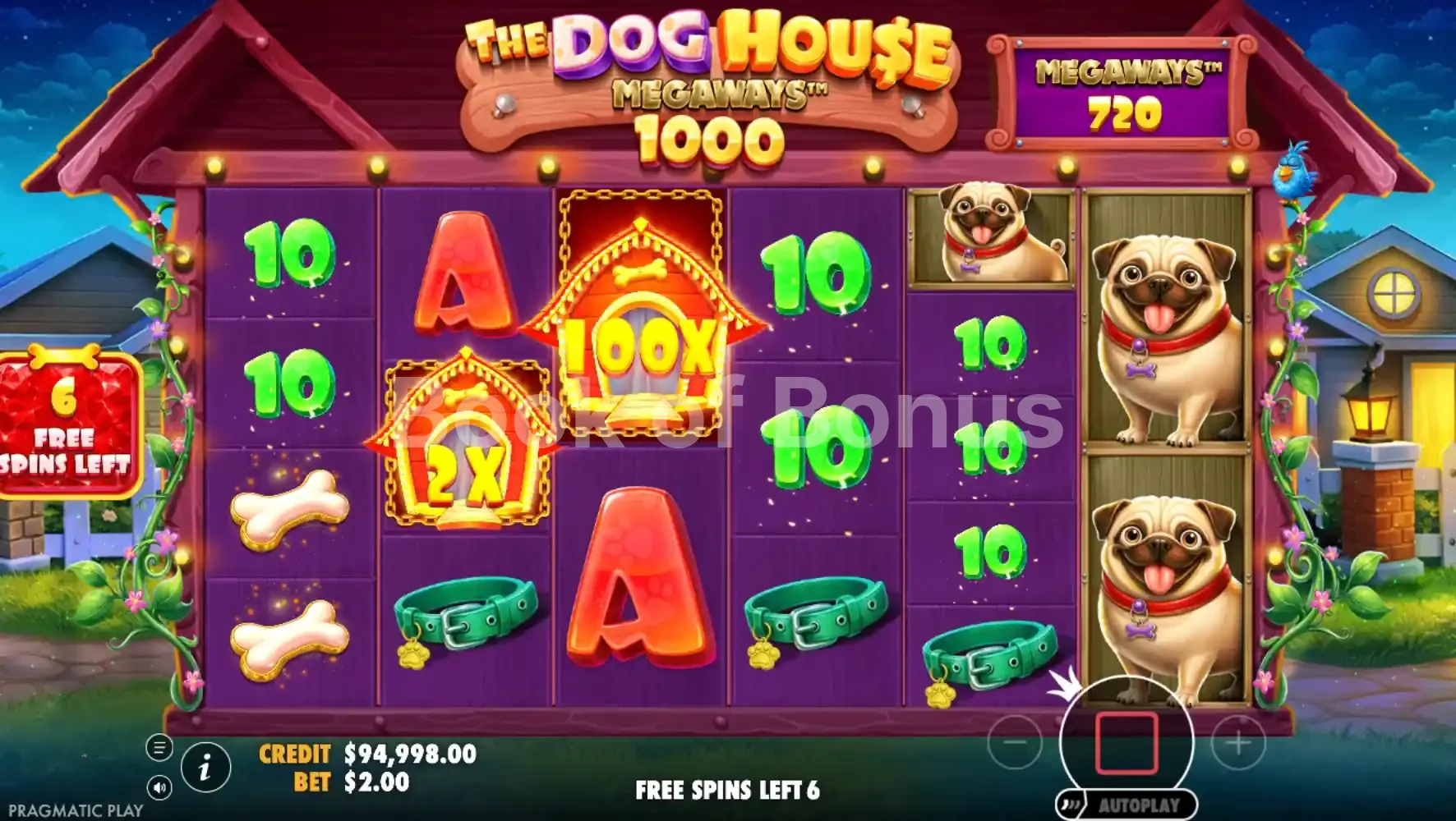 Tours gratuits The Dog House Megaways 1000