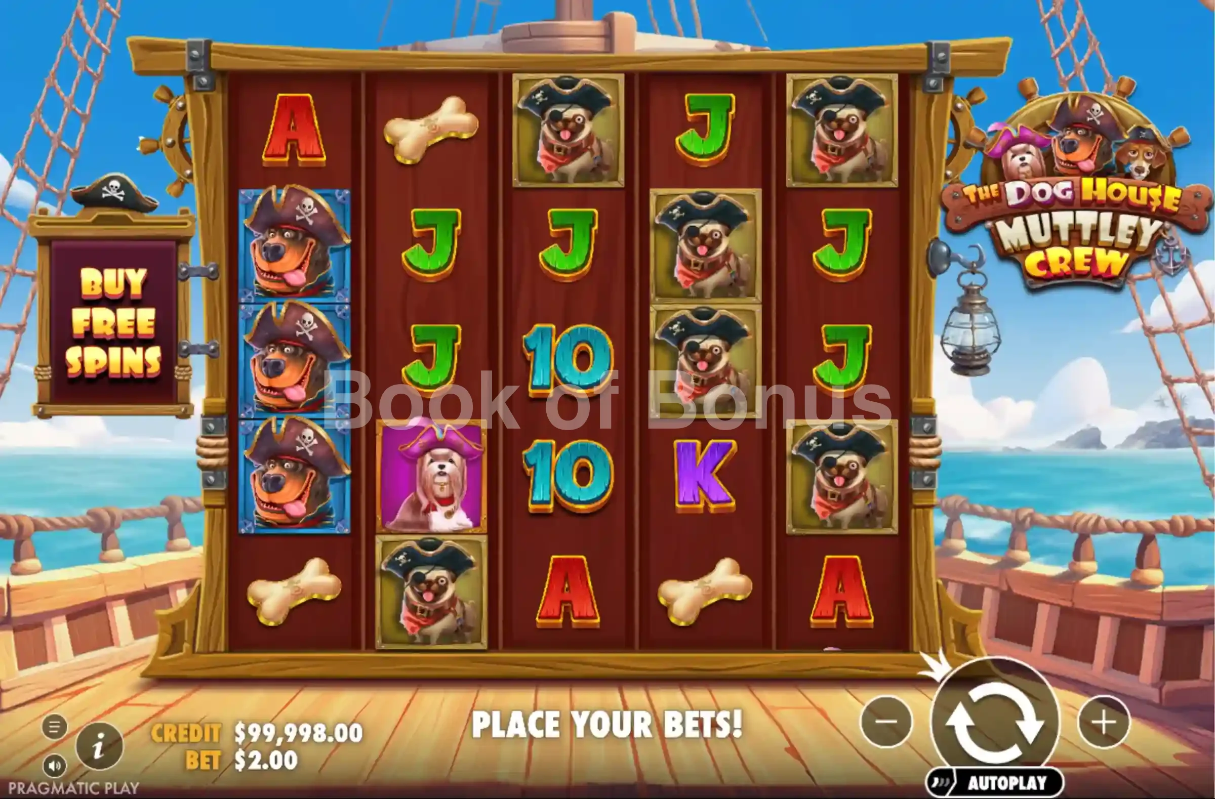Jeu de base The Dog House Muttley Crew