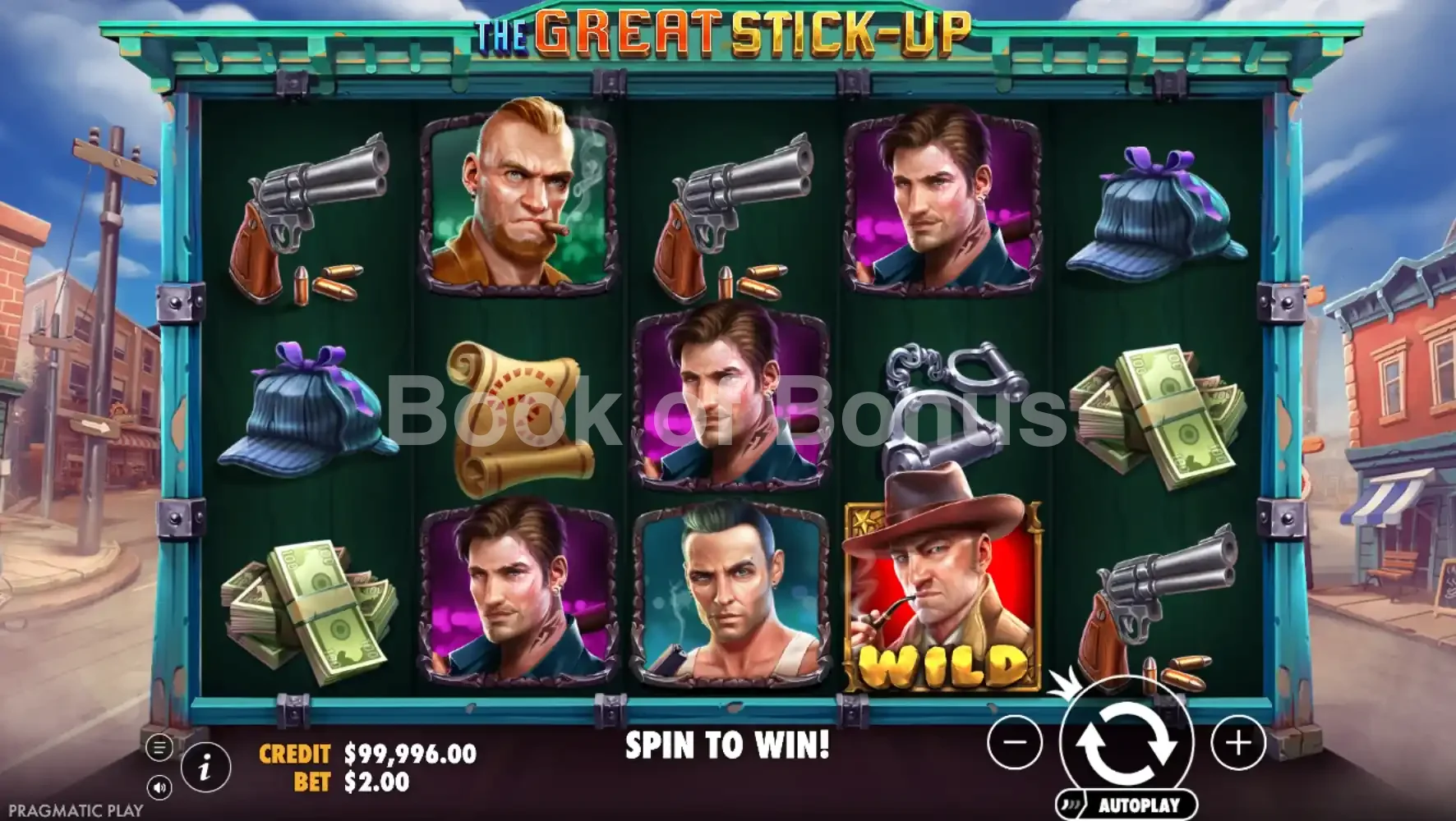 Rouleaux en action The Great Stick-Up
