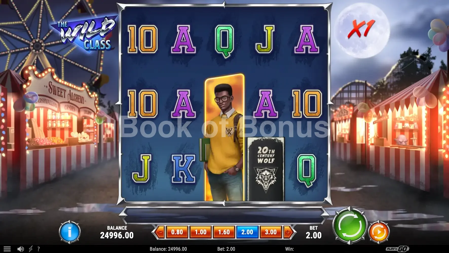 The Wild Class par Play'n GO - base game 2