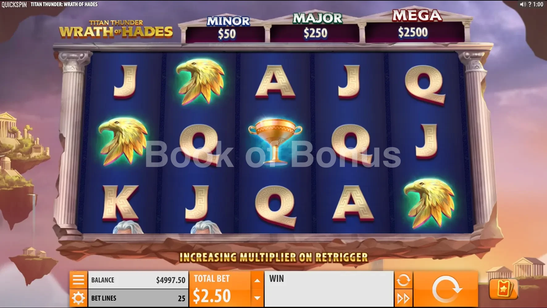 Jeu de base Titan Thunder Wrath of Hades