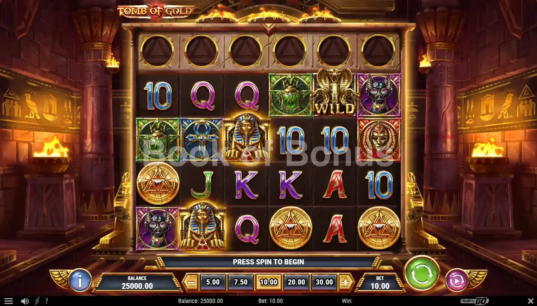 Jeu de base Tomb of Gold