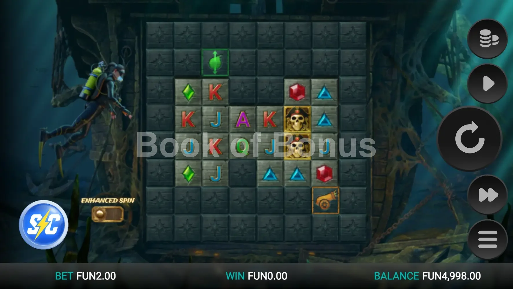 Jeu de base Treasure Tumble