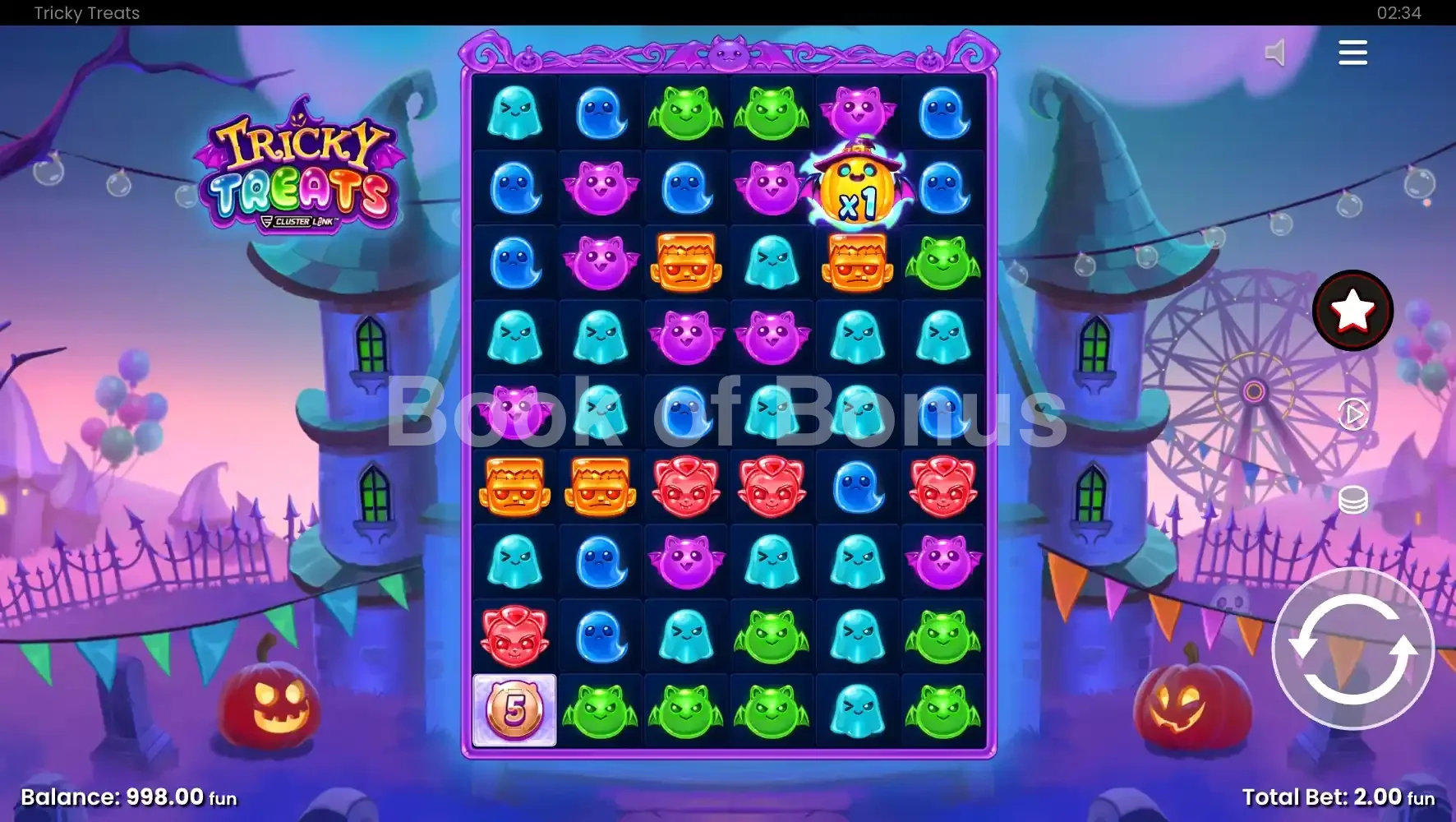 Jeu de base Tricky Treats