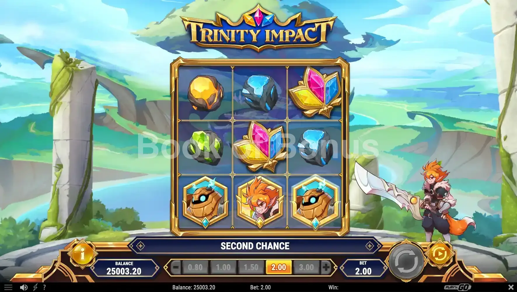 Trinity Impact par Play'n GO - base game 2