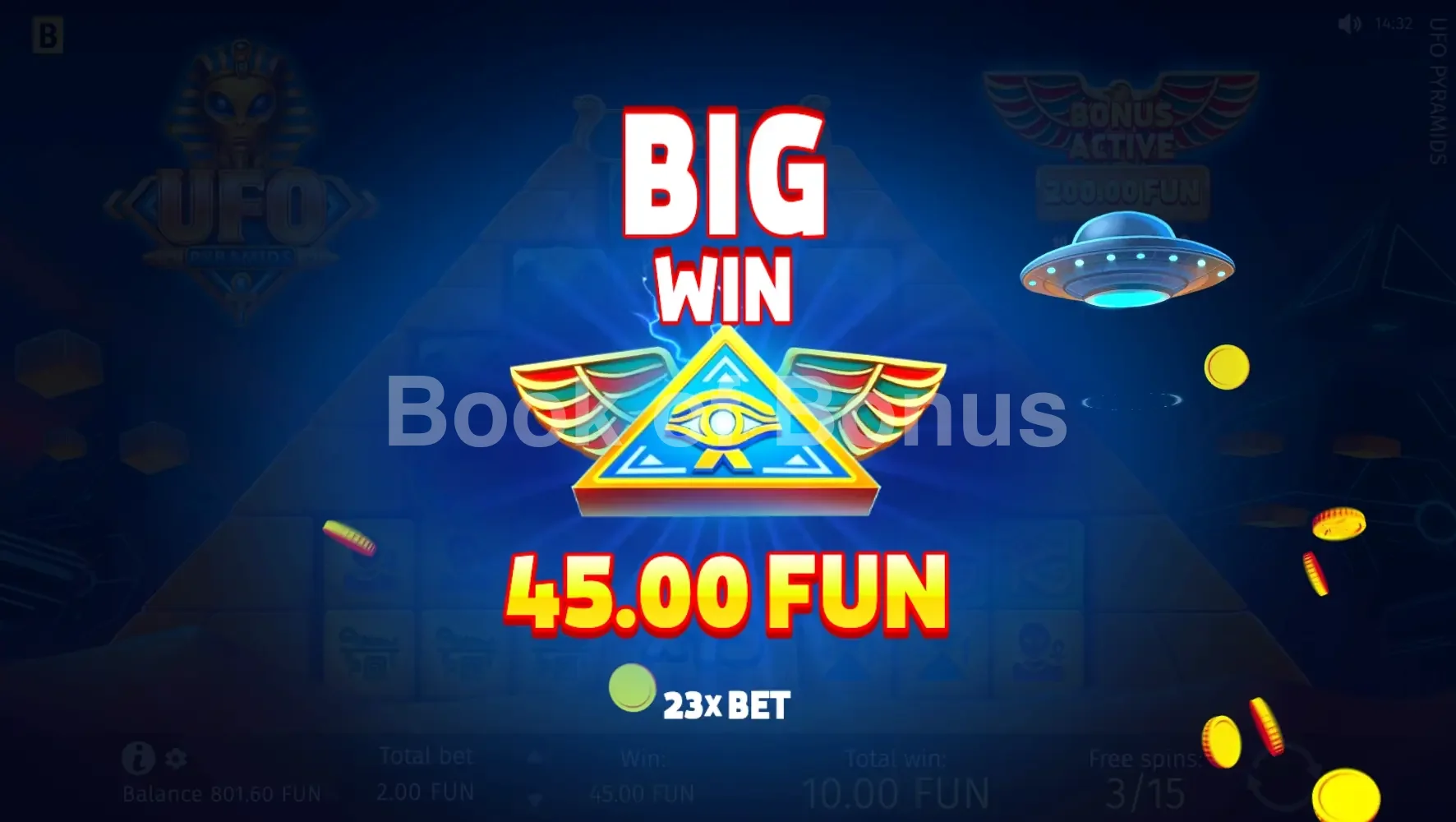 Gros gain UFO Pyramids