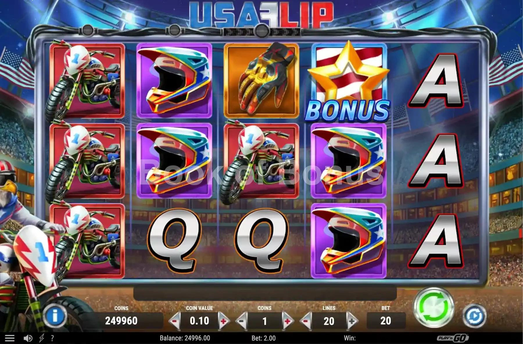 Bonus en cours USA Flip