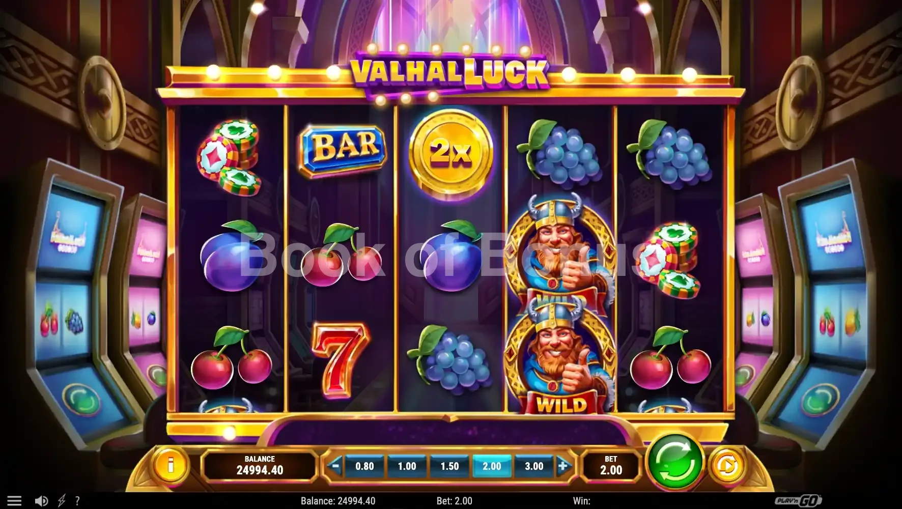 ValhalLuck par Play'n GO - base game 2