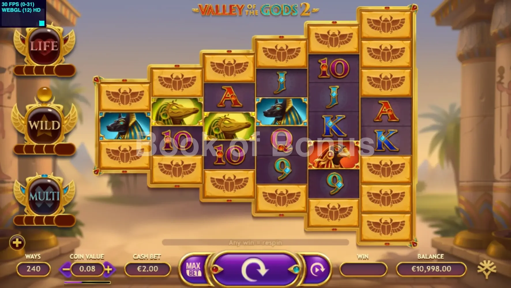 Jeu de base Valley of the Gods 2