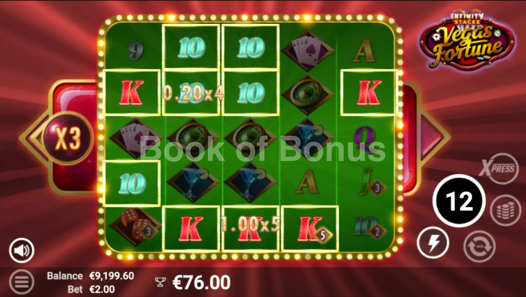 Vegas Fortune par Avatar UX - tours gratuits