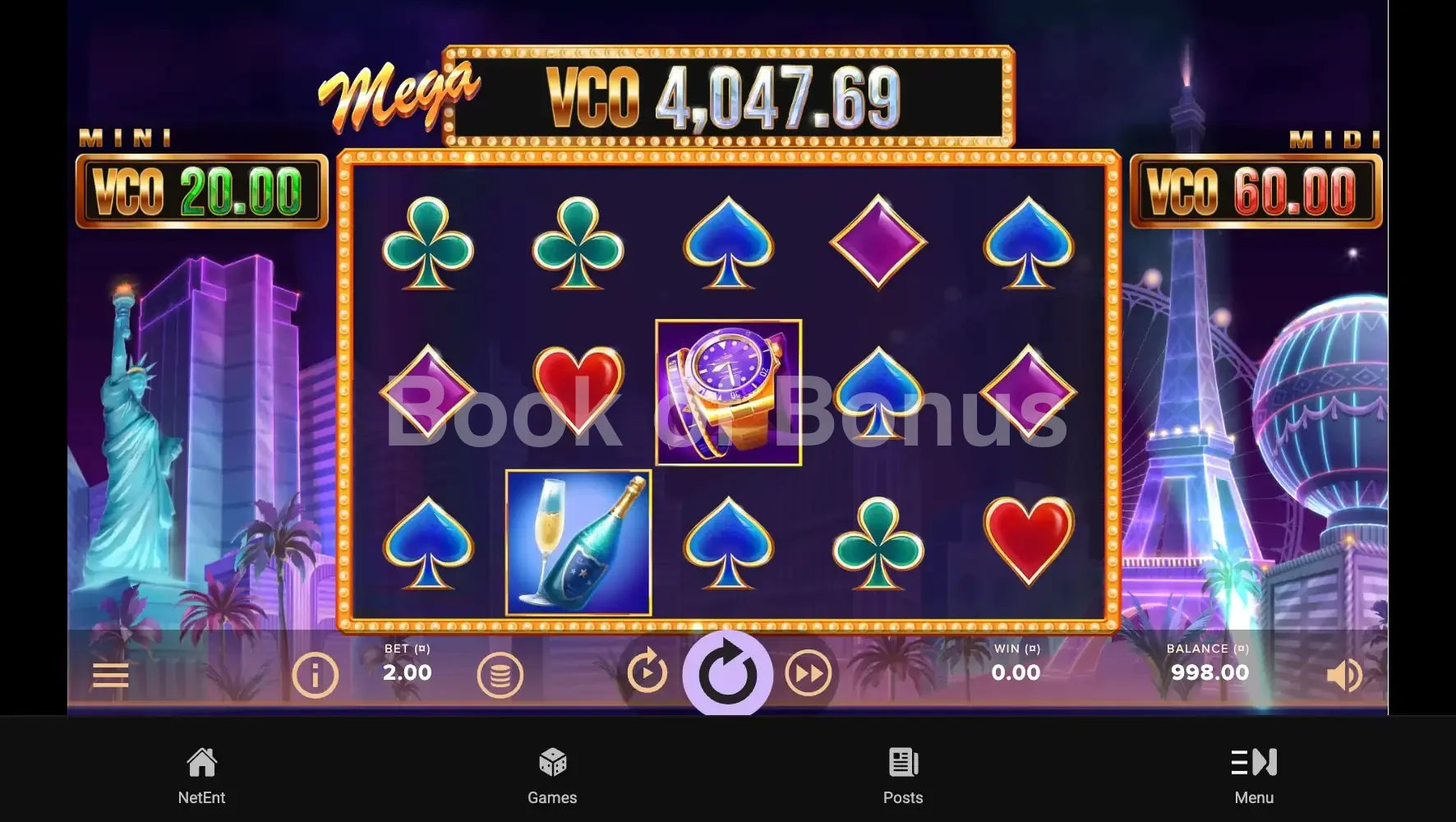 Jeu de base Vegas Night Life