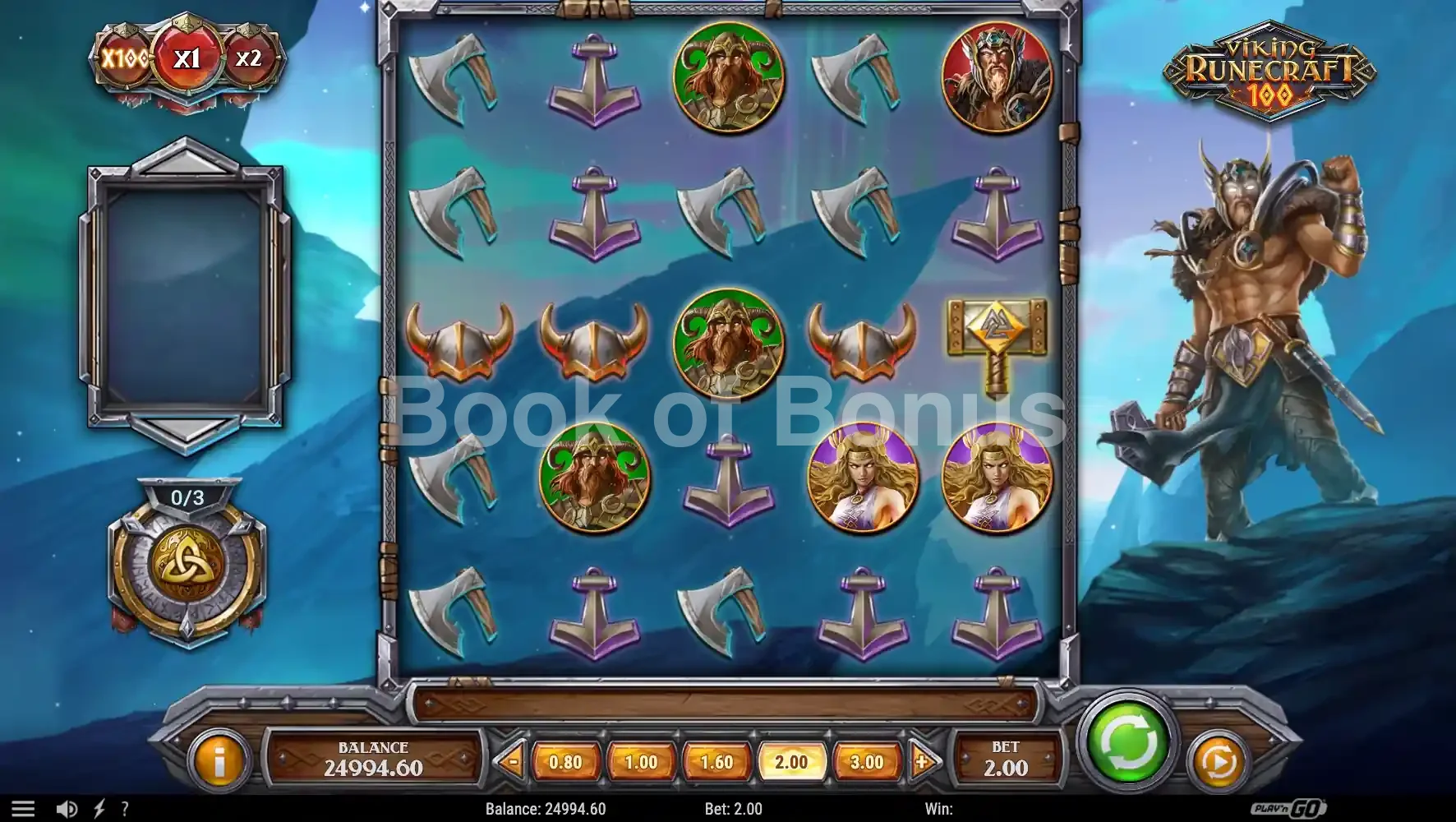 Viking Runecraft 100 par Play'n GO - base game 2
