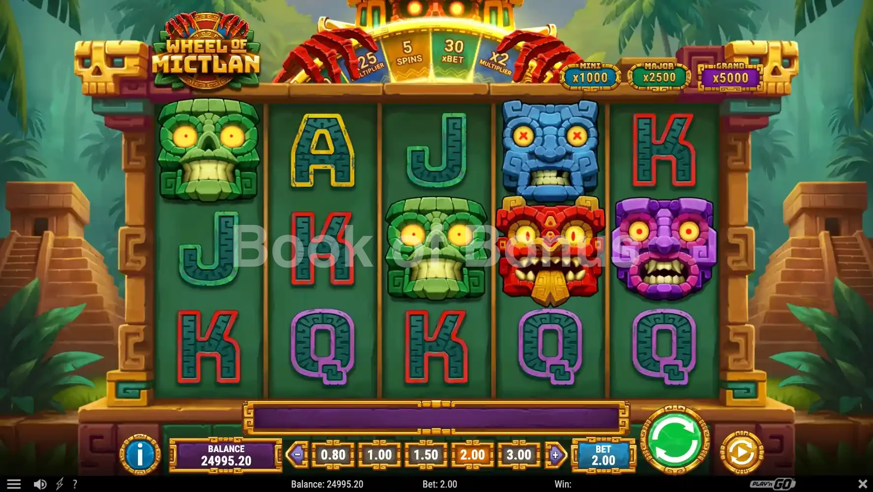 Wheel of Mictlan par Play'n GO - base game 2