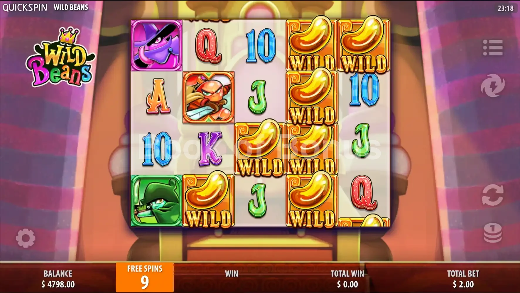 Wild Beans par Quickspin - tours gratuits