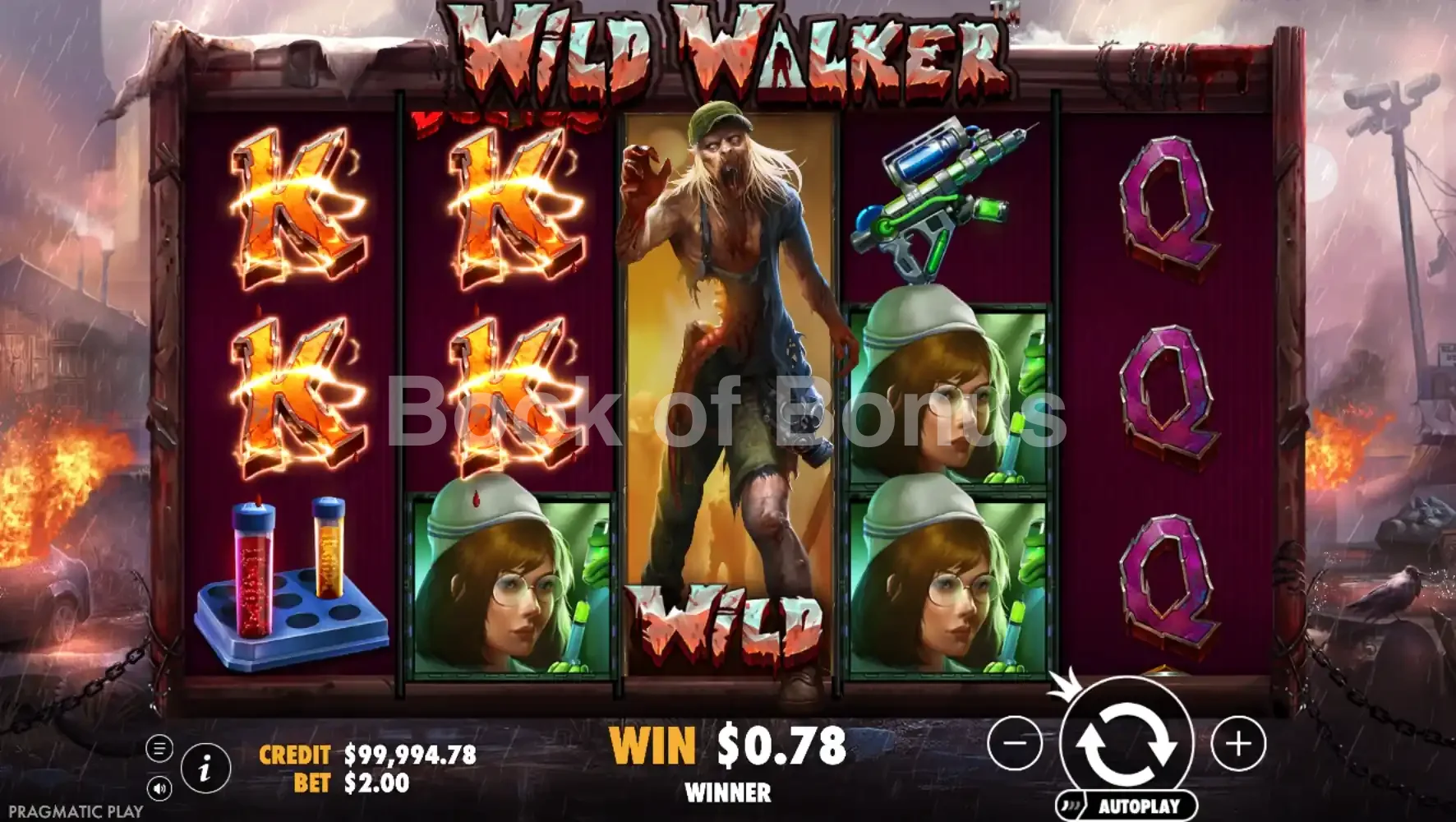 Wild Walker par Pragmatic Play - base game 2