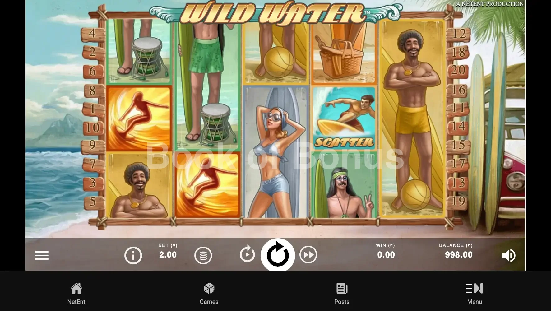 Jeu de base Wild Water
