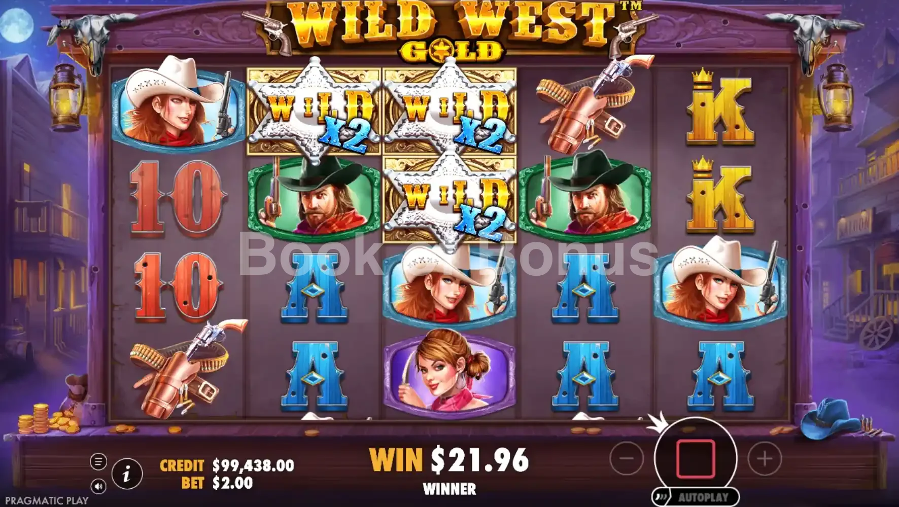 Wild West Gold par Pragmatic Play - tours gratuits