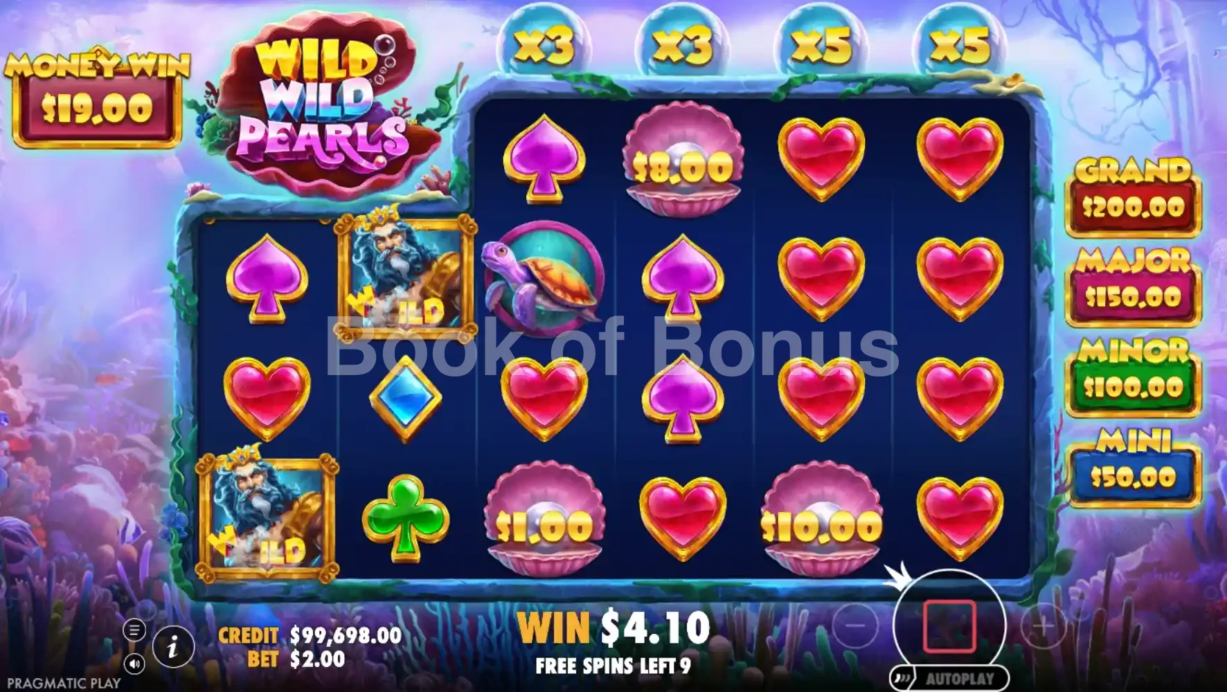 Tours gratuits Wild Wild Pearls