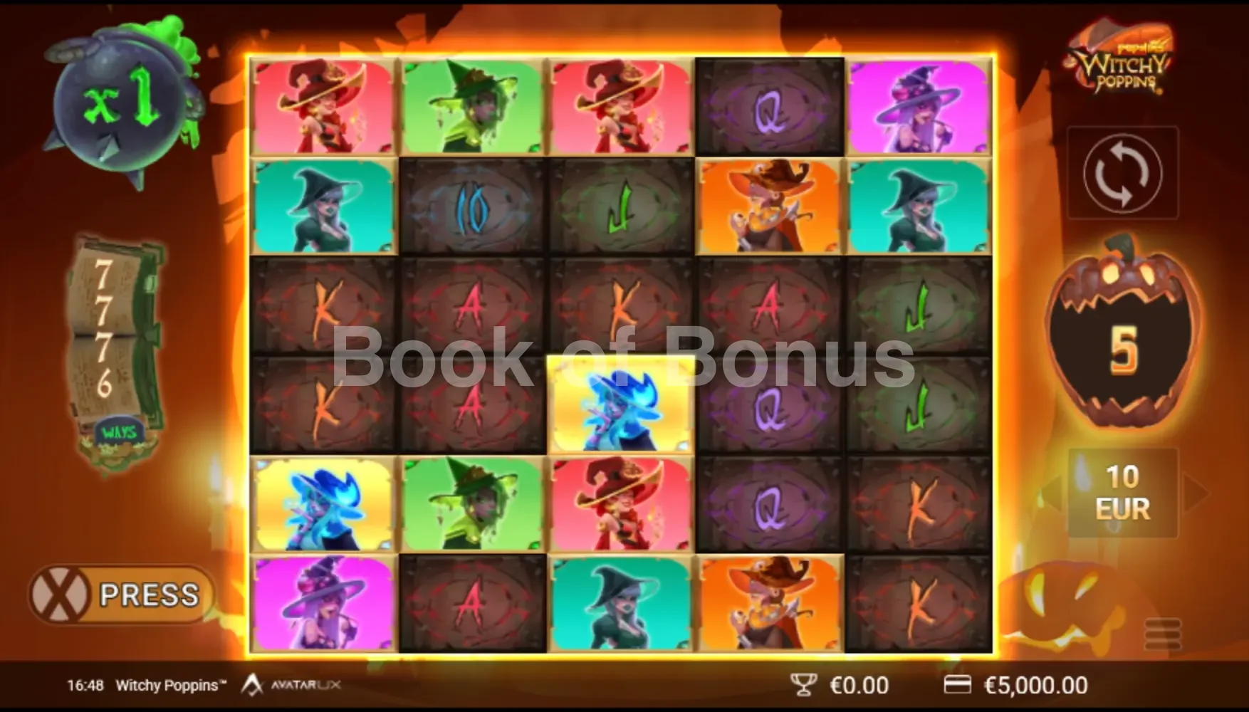 Witchy Poppins par Avatar UX - tours gratuits