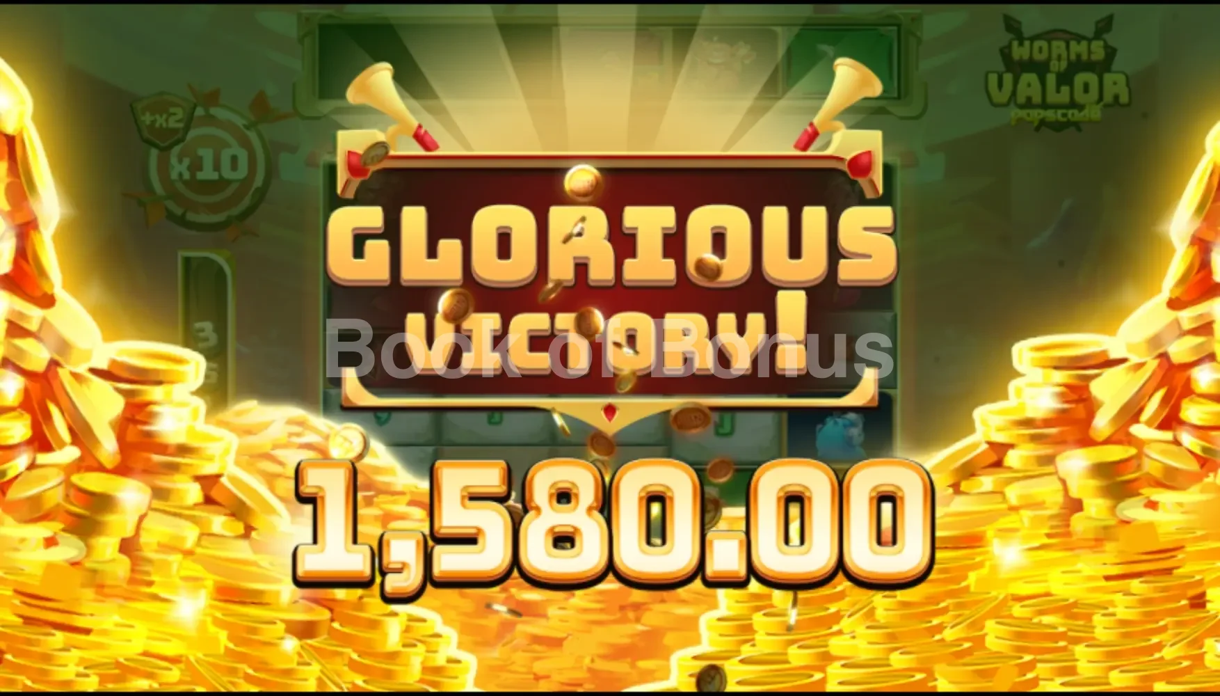 Worms of Valor par Avatar UX - gros gain