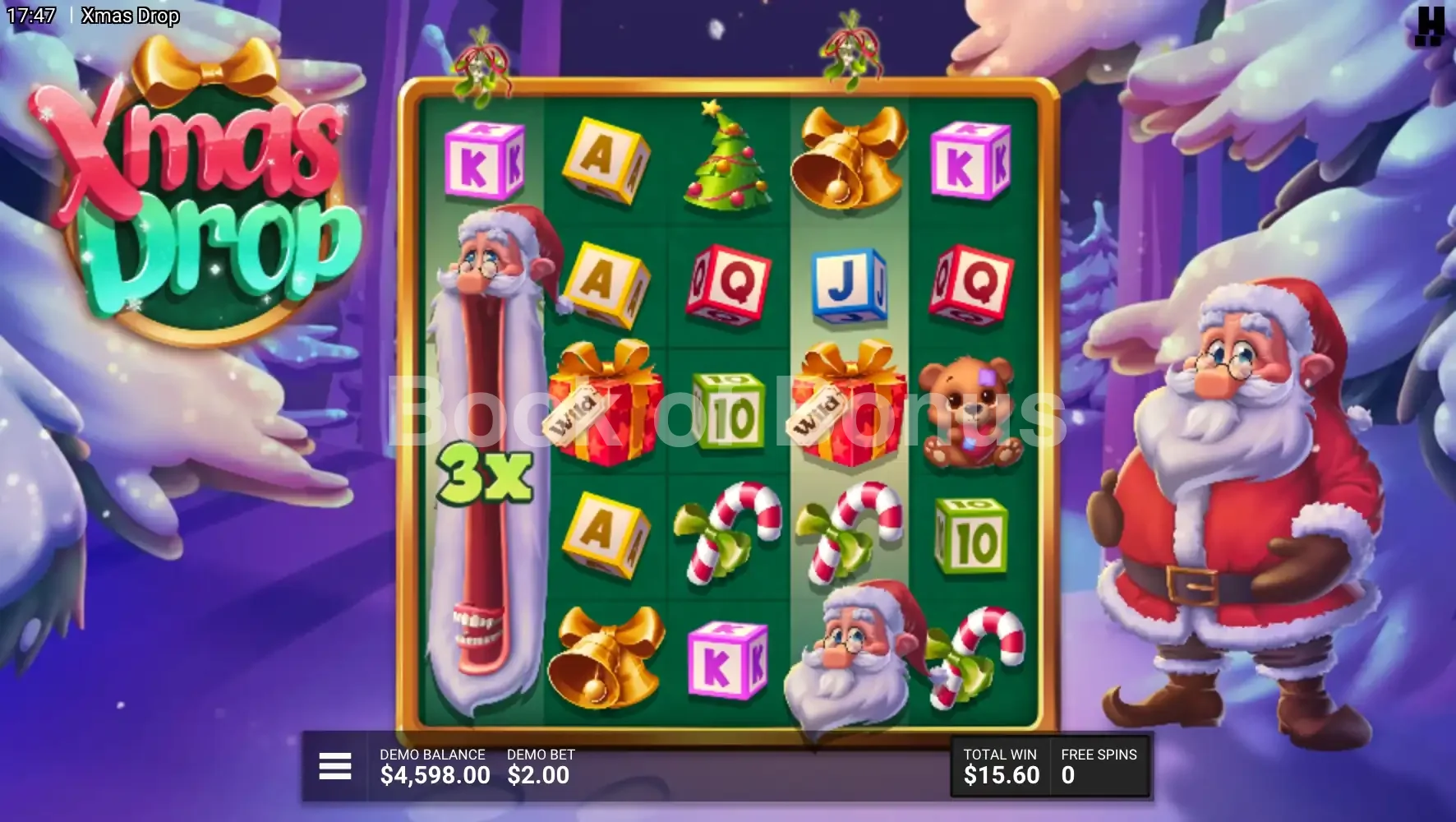 Tours gratuits Xmas Drop
