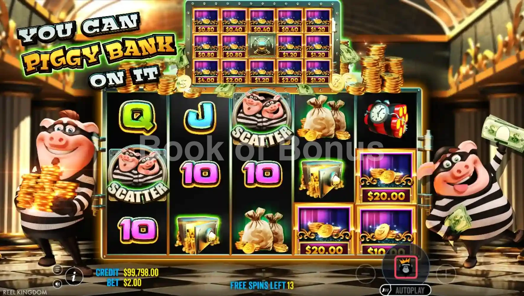 You Can Piggy Bank on It par Reel Kingdom - tours gratuits