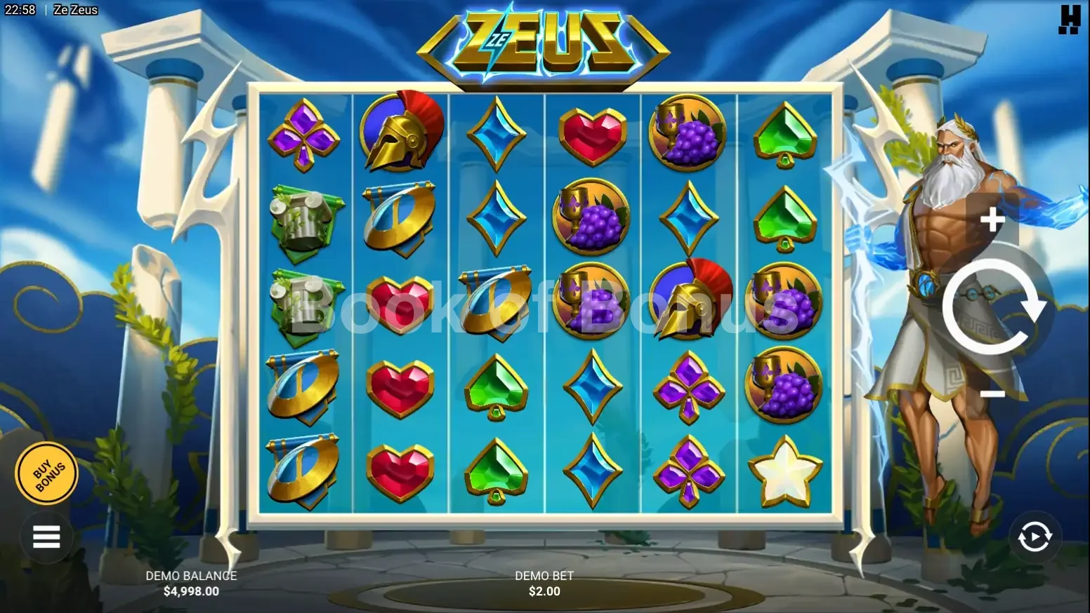 Jeu de base Ze Zeus