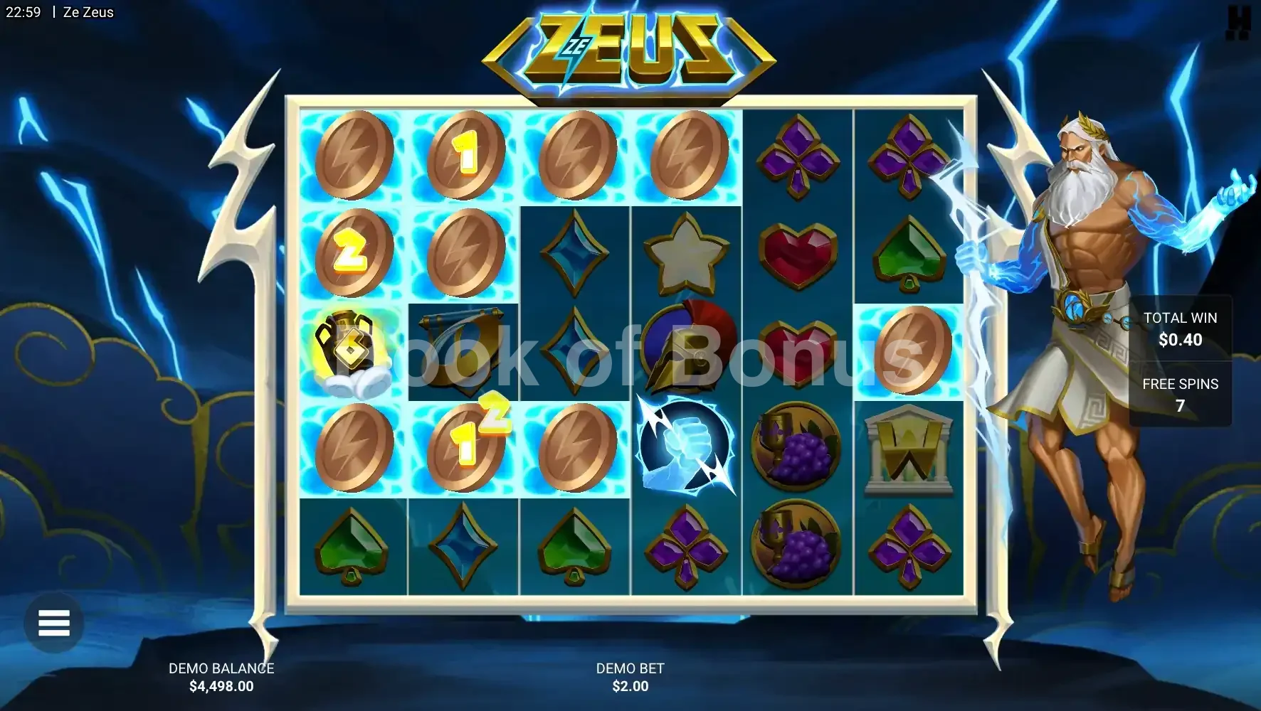 Tours gratuits Ze Zeus