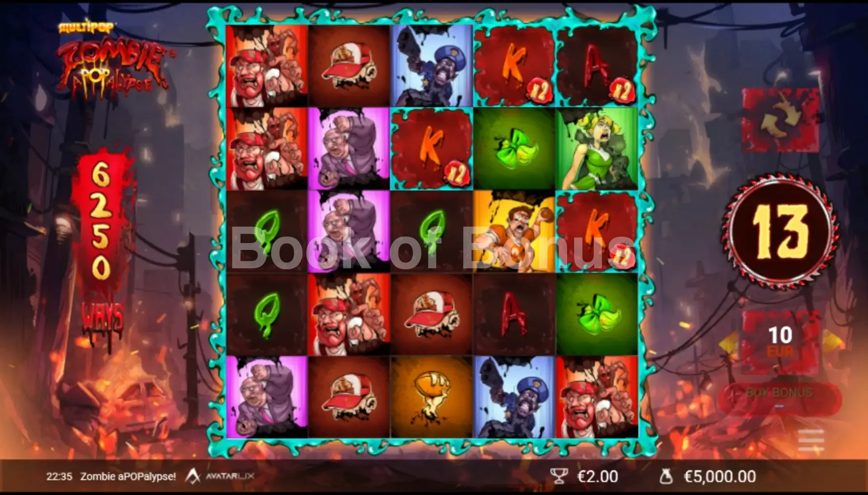 Zombie APOPalypse par Avatar UX - tours gratuits